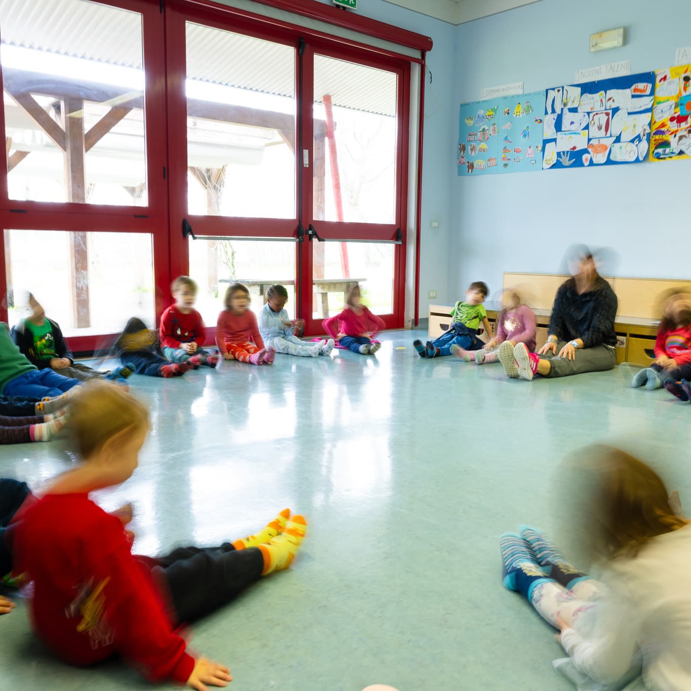 Isolamento termico copertura asilo e scuola dell'infanzia Girasoli