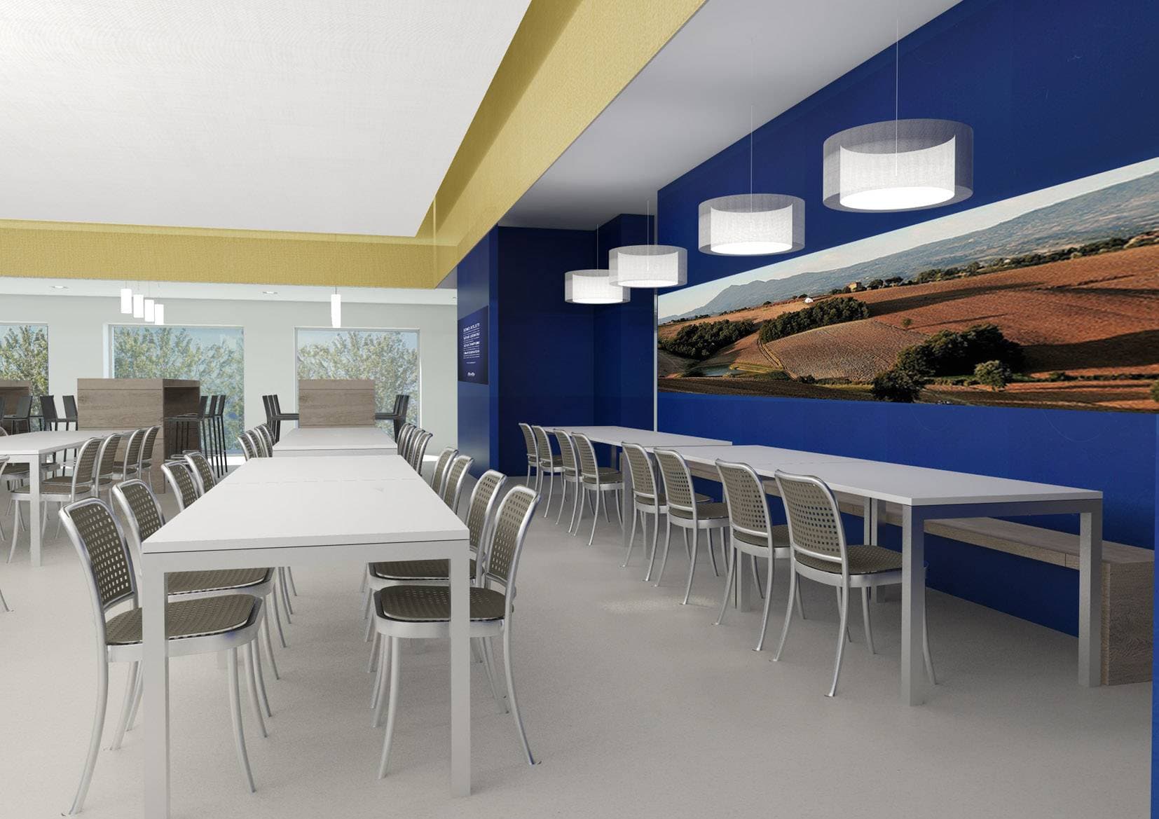 Illuminazione stabilimento Locali Tecnici, Mensa Uffici