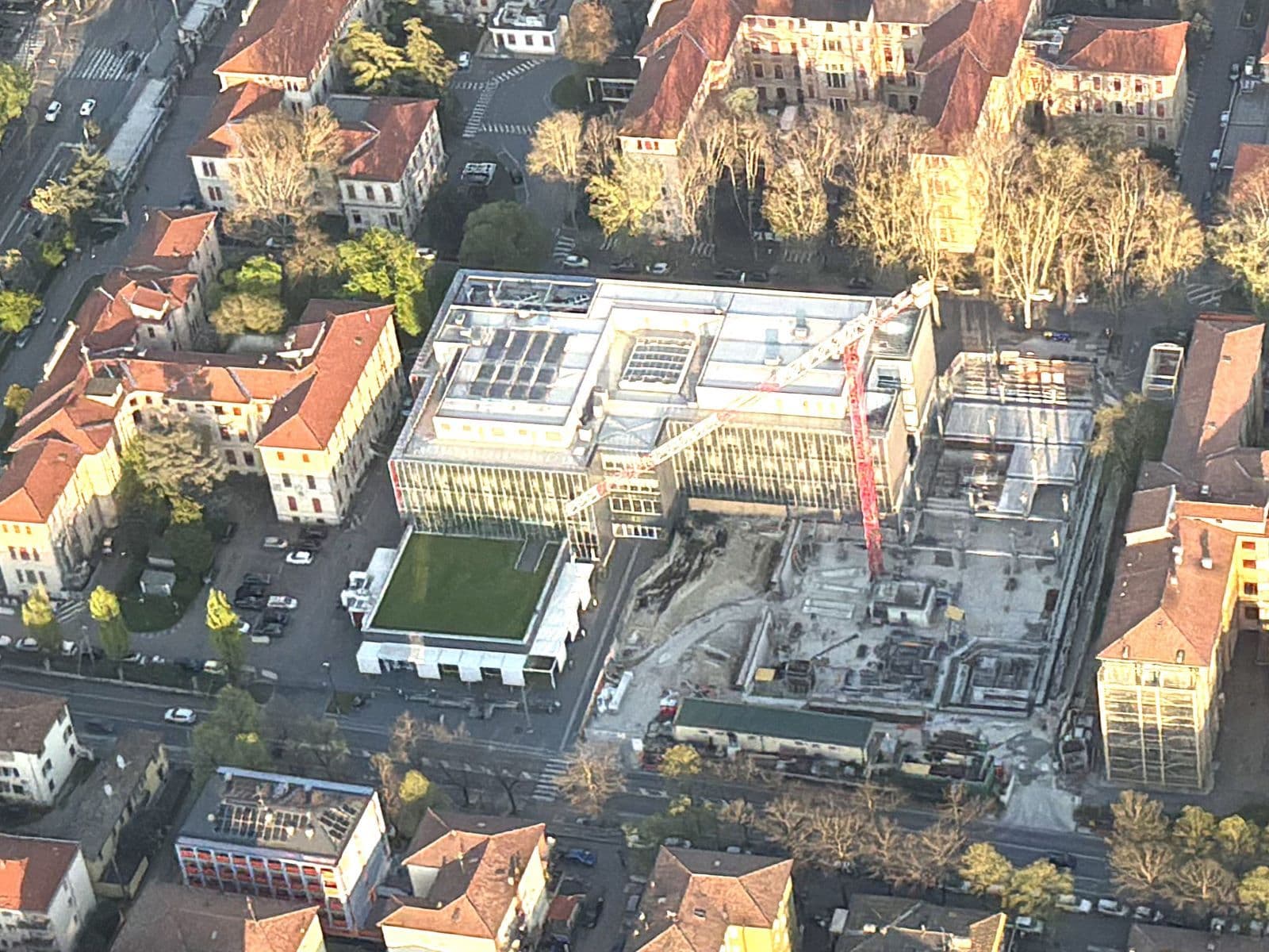 Impianto fotovoltaico struttura sanitaria NZEB